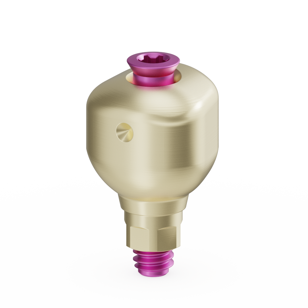 Scannable Anatomical Abutment + Screw