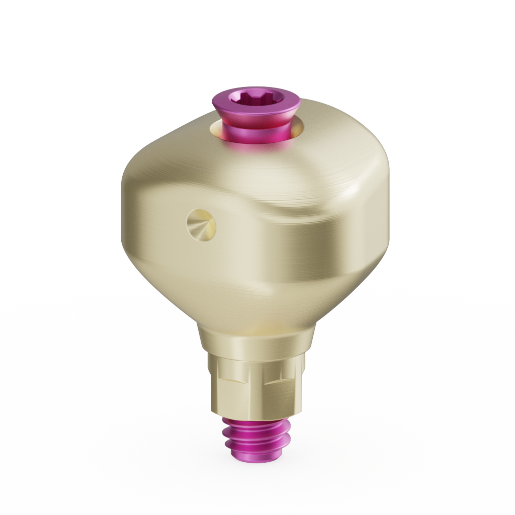 Scannable Anatomical Abutment + Screw