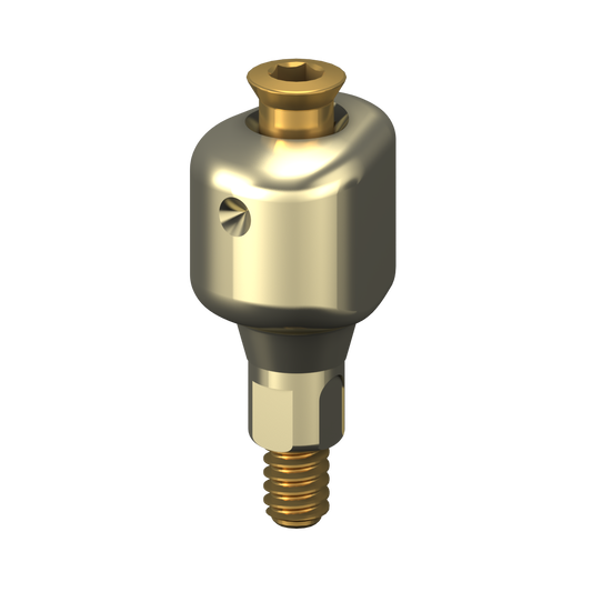 Scannable Anatomical Abutment + Screw – Bone Level