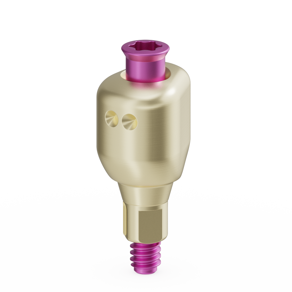 Scannable Anatomical Abutment + Screw – Bone Level