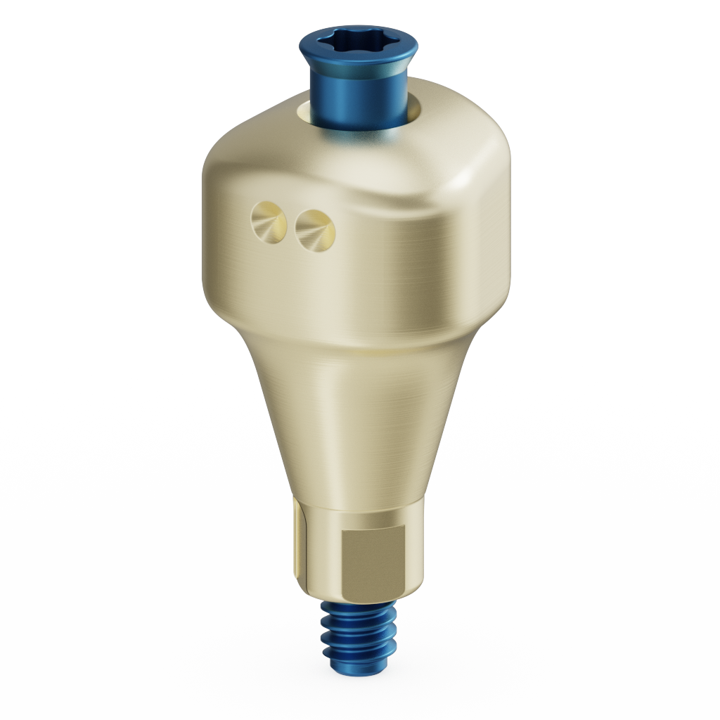 Scannable Anatomical Abutment + Screw – Bone Level