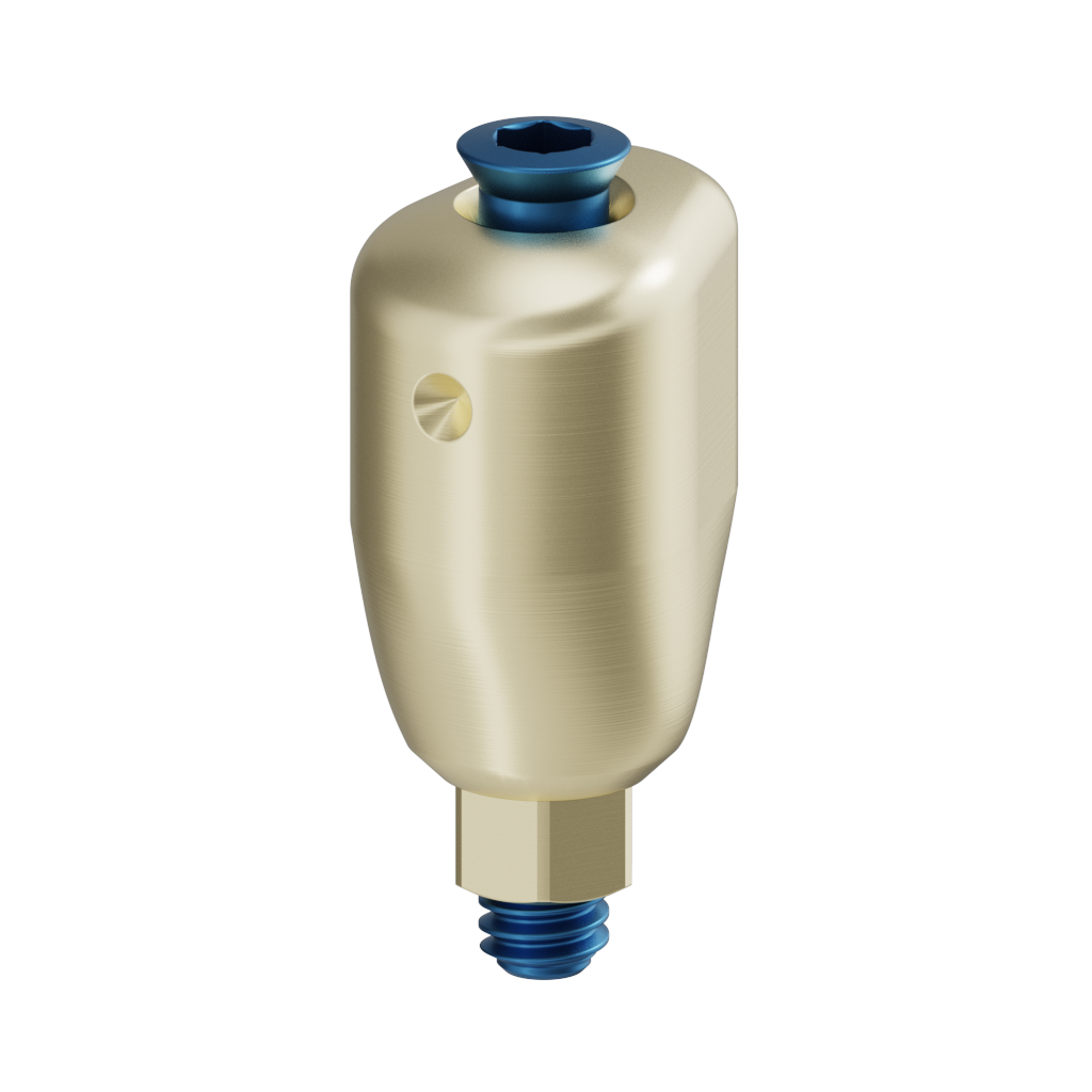Scannable anatomical abutment + Screw